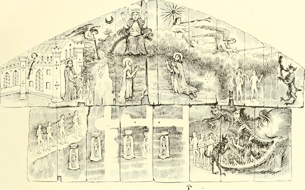 An illustration from Roodscreens and roodlofts, 1909, leaf 238