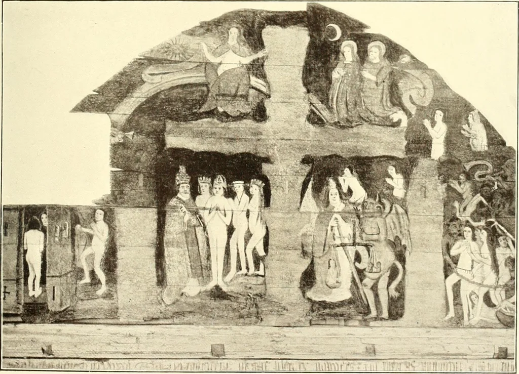 An illustration from Roodscreens and roodlofts, 1909, leaf 238