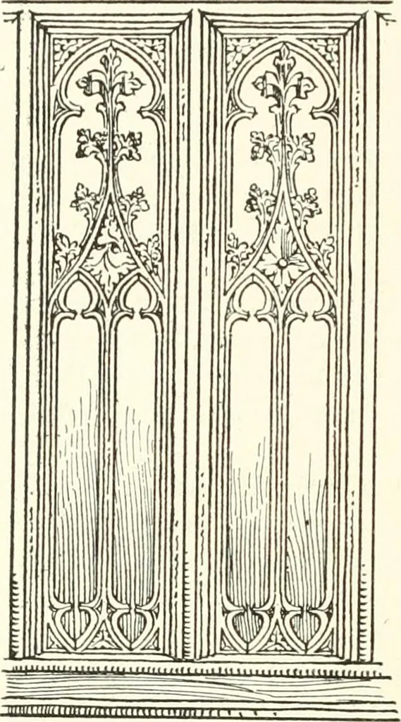 An illustration from Roodscreens and roodlofts, 1909, leaf 249