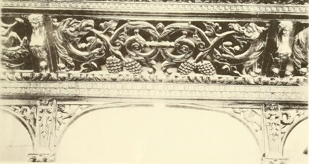 An illustration from Roodscreens and roodlofts, 1909, leaf 254