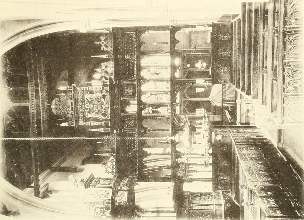 An illustration from Roodscreens and roodlofts, 1909, leaf 258