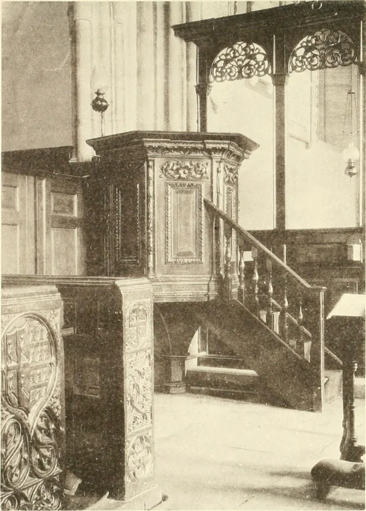 An illustration from Roodscreens and roodlofts, 1909, leaf 258