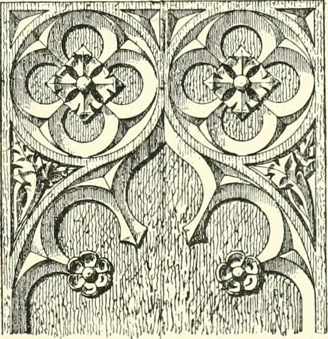 An illustration from Roodscreens and roodlofts, 1909, leaf 264