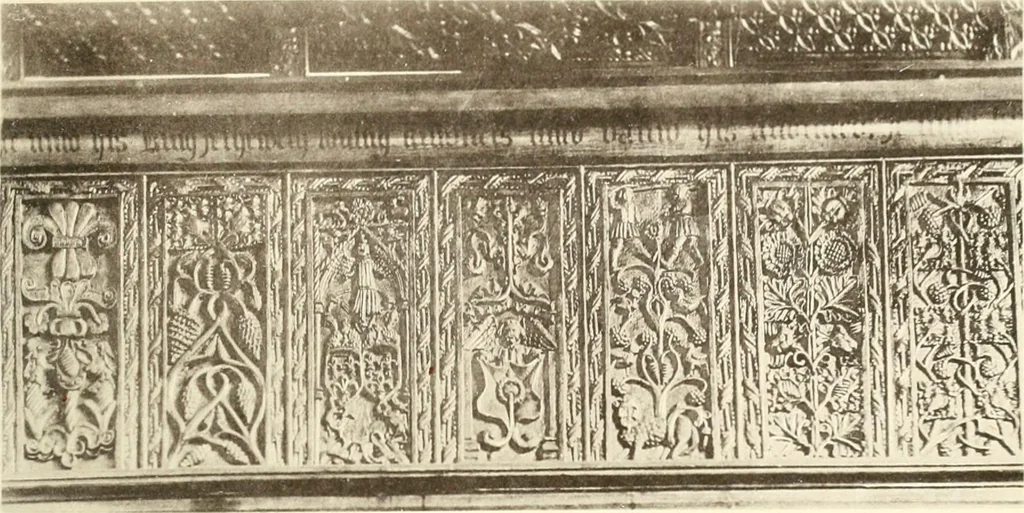 An illustration from Roodscreens and roodlofts, 1909, leaf 270