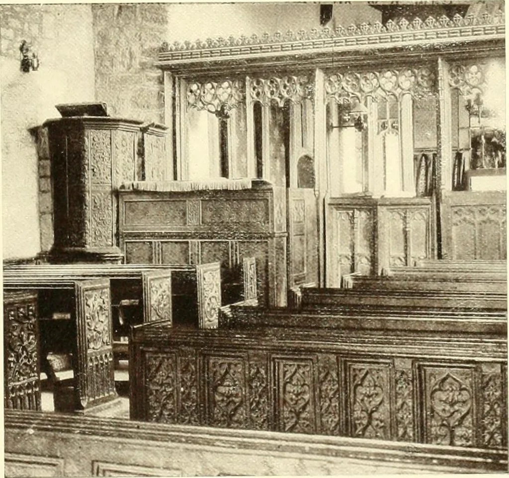 An illustration from Roodscreens and roodlofts, 1909, leaf 278