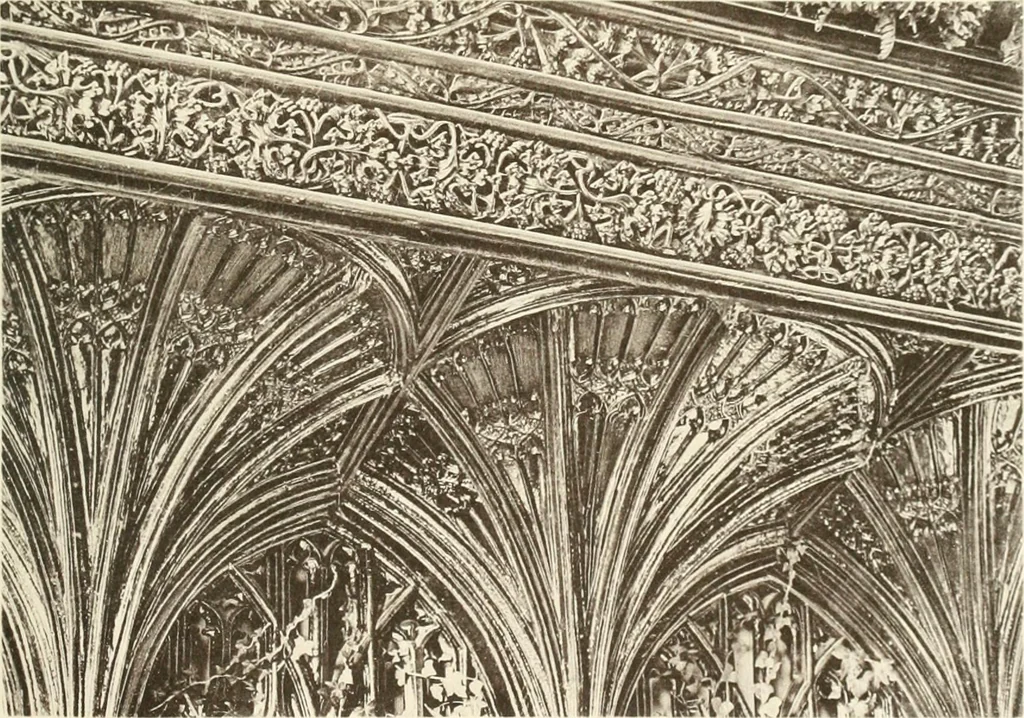 An illustration from Roodscreens and roodlofts, 1909, leaf 282