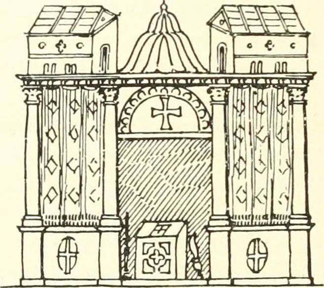 An illustration from Roodscreens and roodlofts, 1909, leaf 29