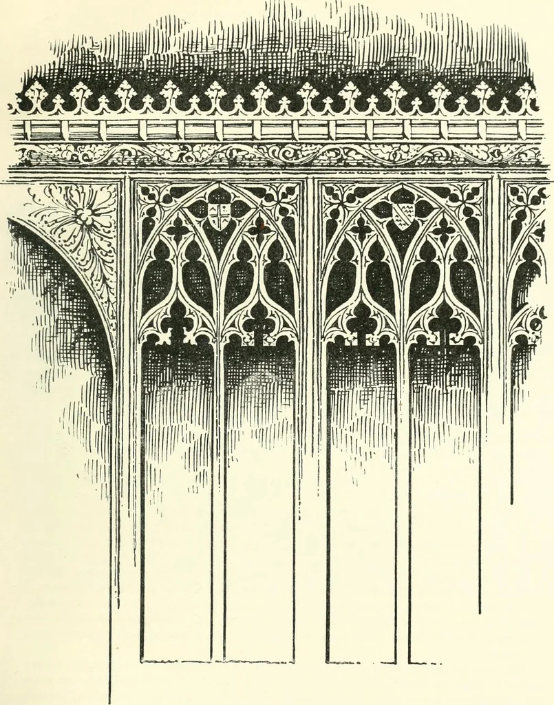 An illustration from Roodscreens and roodlofts, 1909, leaf 290