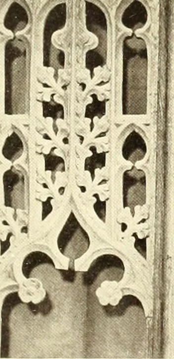An illustration from Roodscreens and roodlofts, 1909, leaf 292