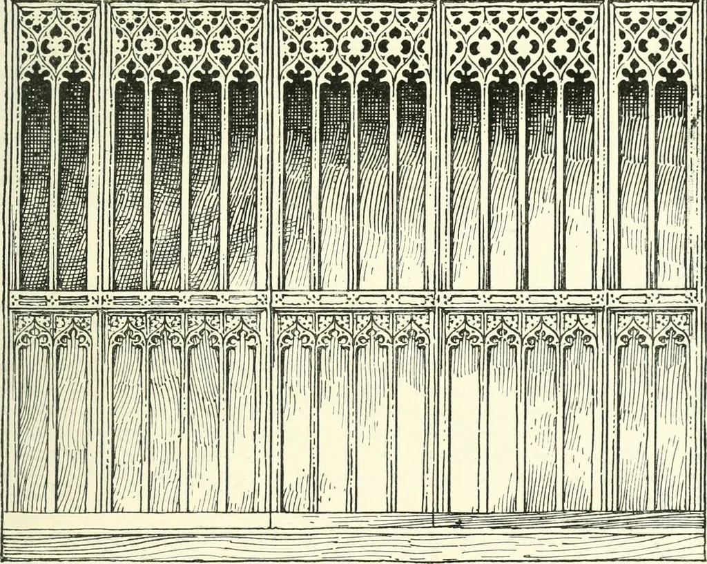 An illustration from Roodscreens and roodlofts, 1909, leaf 306