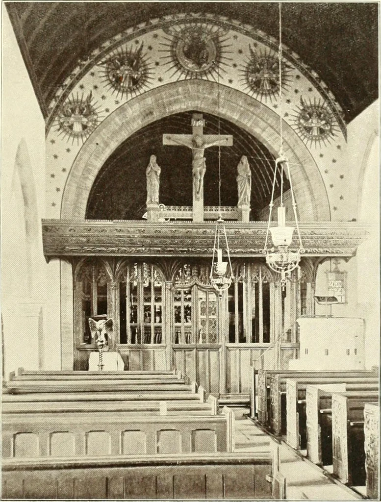 An illustration from Roodscreens and roodlofts, 1909, leaf 312