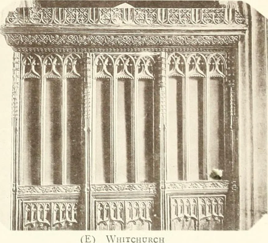 An illustration from Roodscreens and roodlofts, 1909, leaf 322
