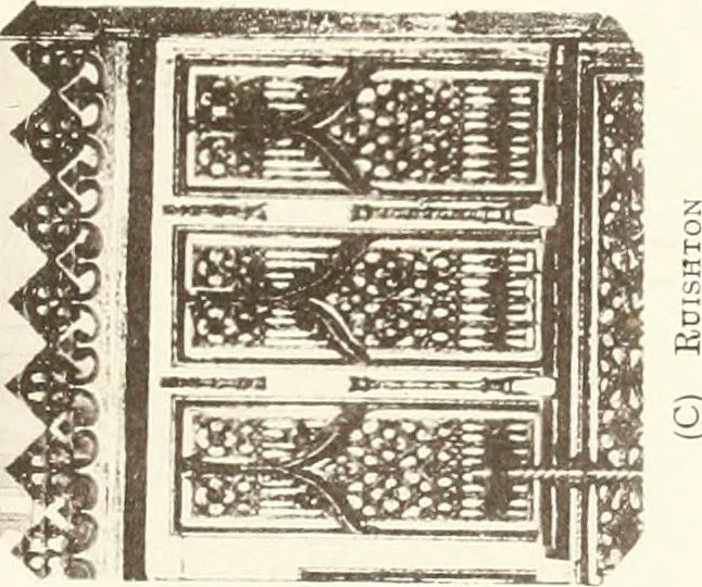 An illustration from Roodscreens and roodlofts, 1909, leaf 322