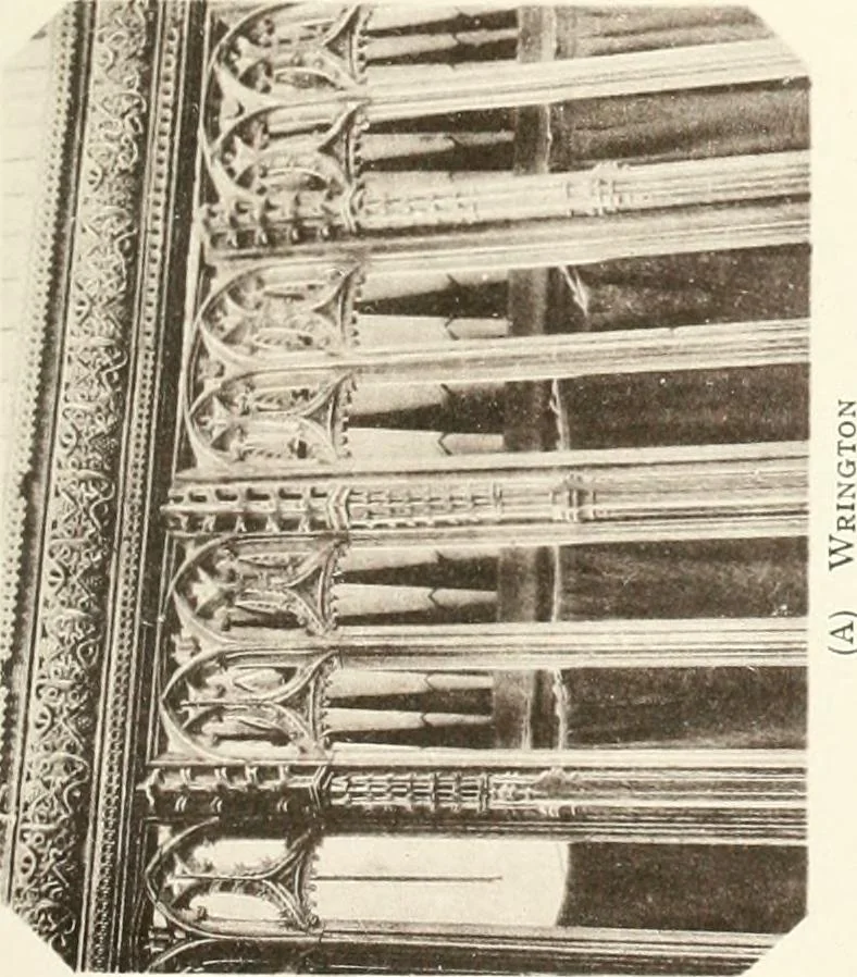 An illustration from Roodscreens and roodlofts, 1909, leaf 322