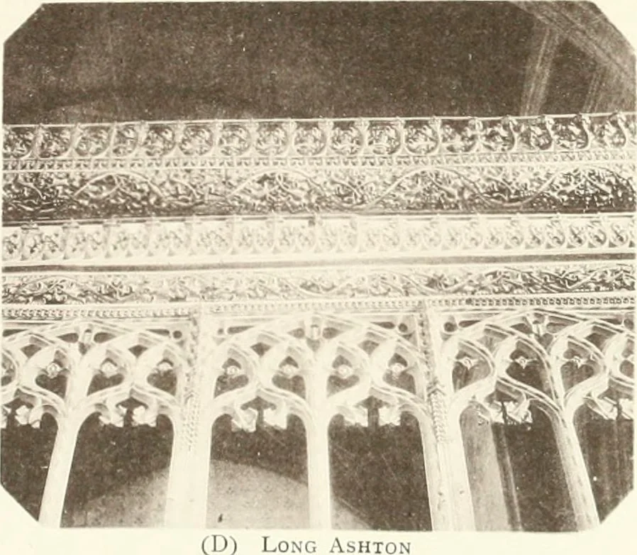 An illustration from Roodscreens and roodlofts, 1909, leaf 322