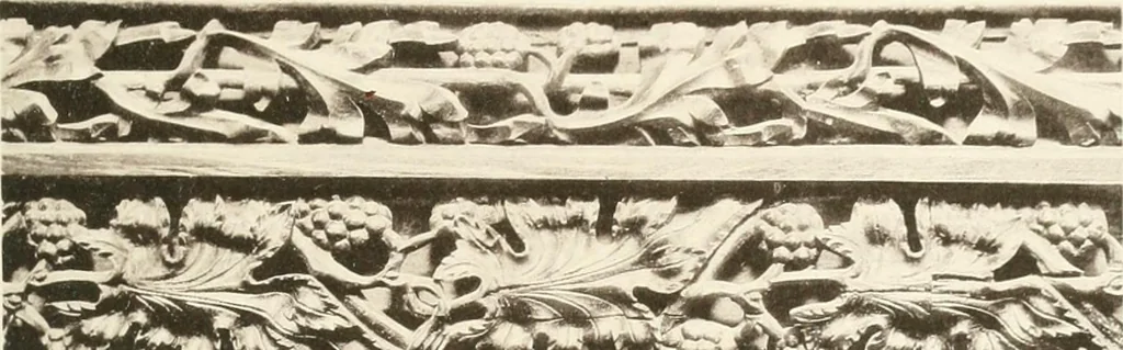 An illustration from Roodscreens and roodlofts, 1909, leaf 330