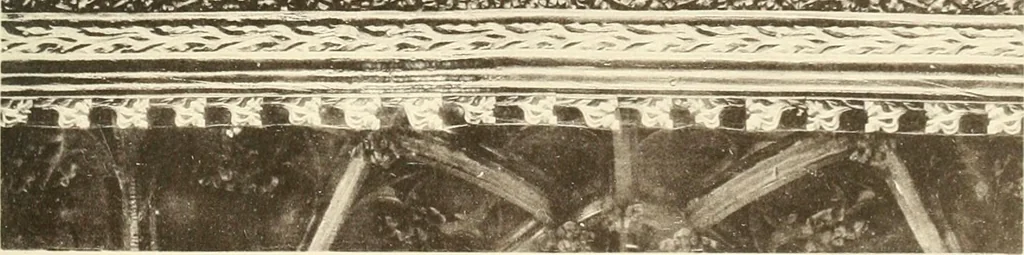 An illustration from Roodscreens and roodlofts, 1909, leaf 340