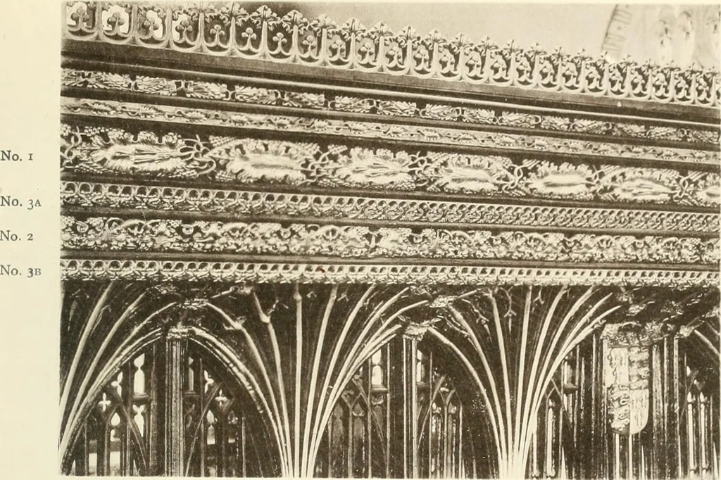 An illustration from Roodscreens and roodlofts, 1909, leaf 344