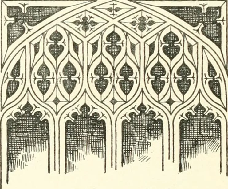 An illustration from Roodscreens and roodlofts, 1909, leaf 347