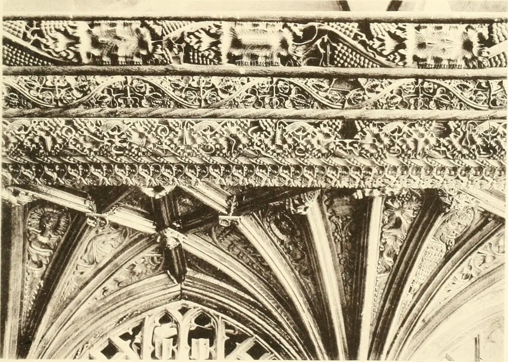 An illustration from Roodscreens and roodlofts, 1909, leaf 350