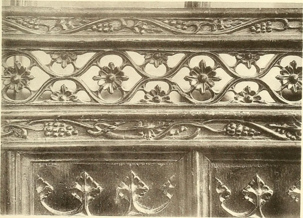 An illustration from Roodscreens and roodlofts, 1909, leaf 358
