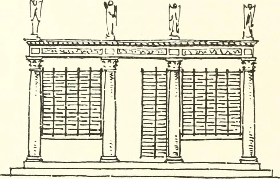 An illustration from Roodscreens and roodlofts, 1909, leaf 39