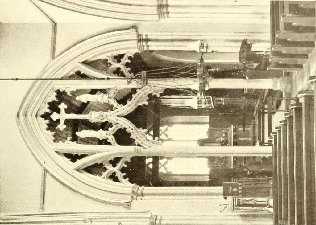An illustration from Roodscreens and roodlofts, 1909, leaf 62