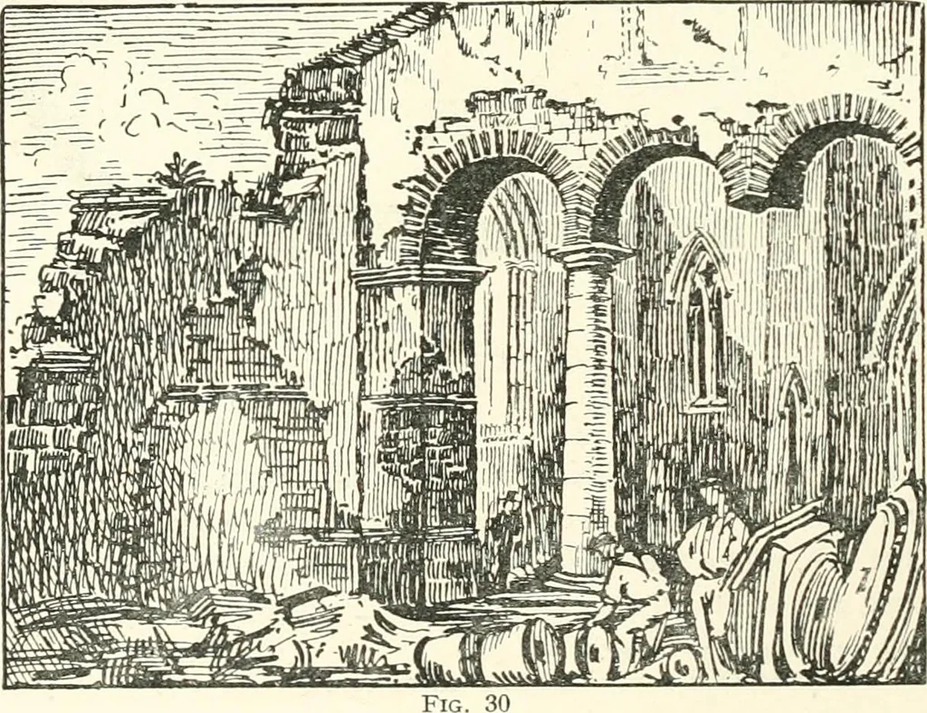 An illustration from Roodscreens and roodlofts, 1909, leaf 71