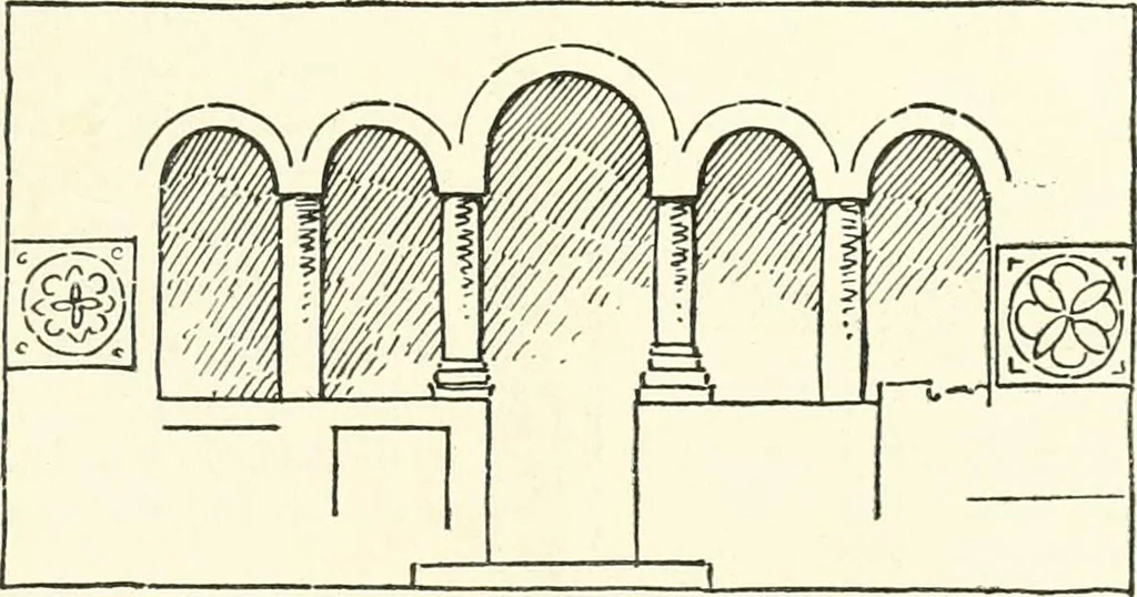 An illustration from Roodscreens and roodlofts, 1909, leaf 74