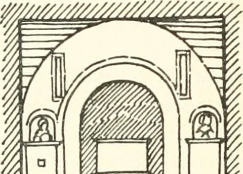 An illustration from Roodscreens and roodlofts, 1909, leaf 75
