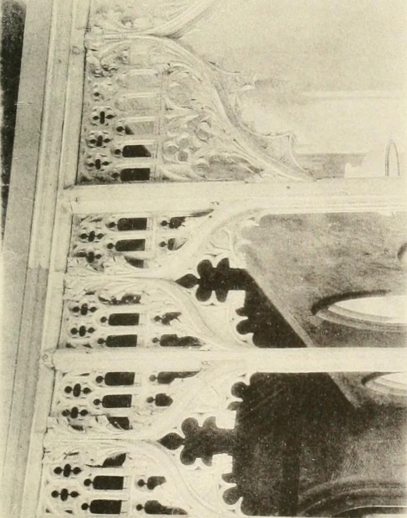 An illustration from Roodscreens and roodlofts, 1909, leaf 76