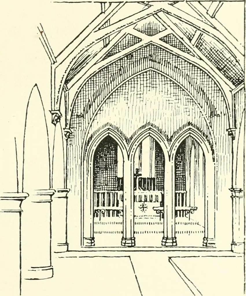 An illustration from Roodscreens and roodlofts, 1909, leaf 78