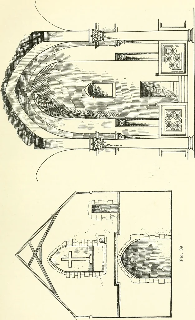 An illustration from Roodscreens and roodlofts, 1909, leaf 86