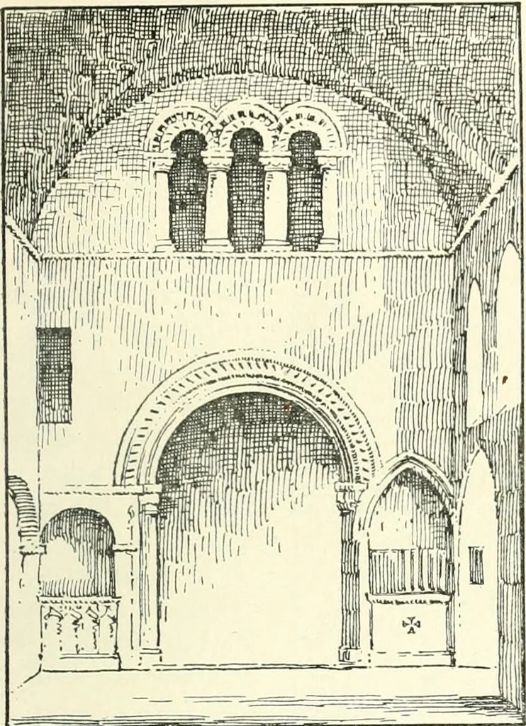An illustration from Roodscreens and roodlofts, 1909, leaf 90