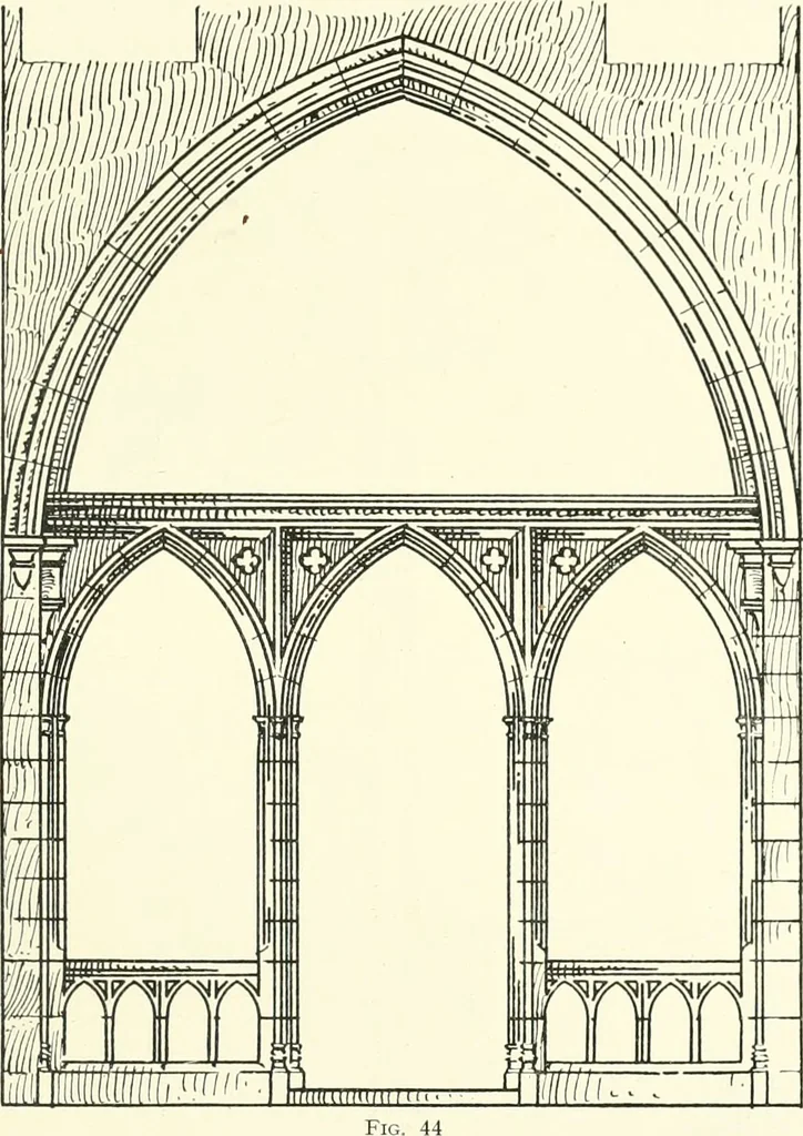 An illustration from Roodscreens and roodlofts, 1909, leaf 94