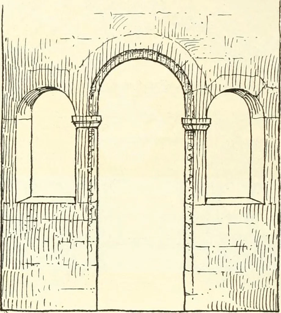 An illustration from Roodscreens and roodlofts, 1909, leaf 99