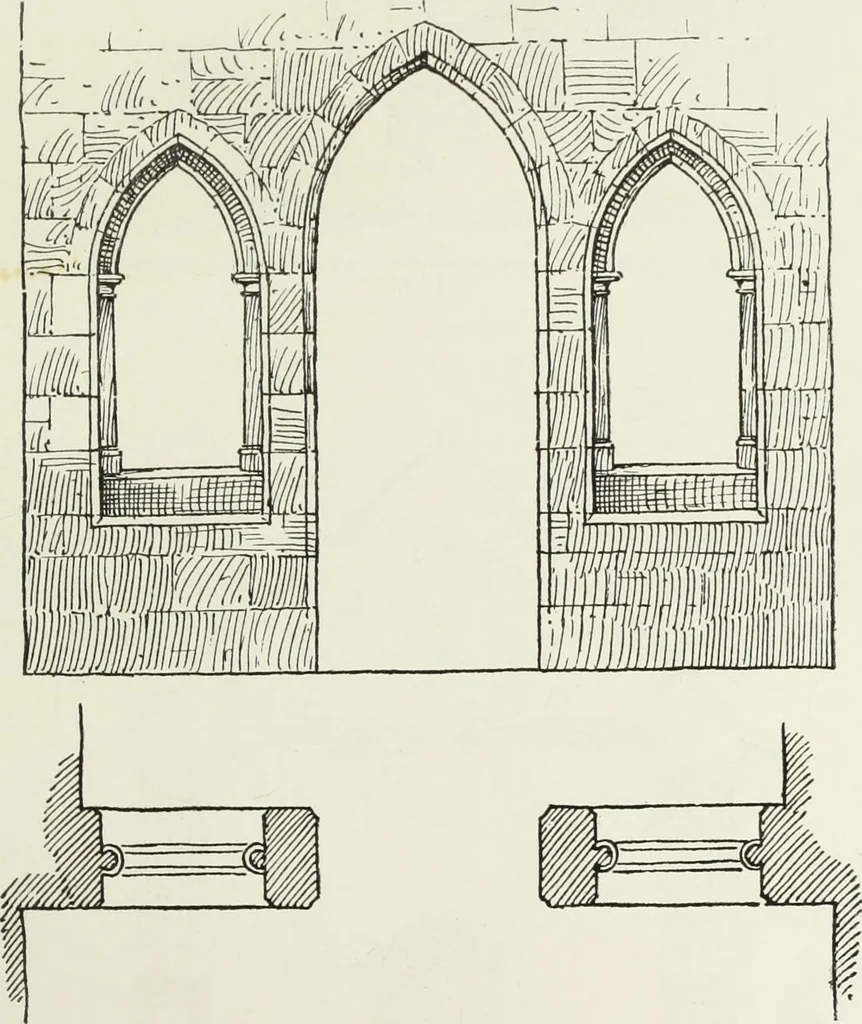 An illustration from Roodscreens and roodlofts, 1909, leaf 100