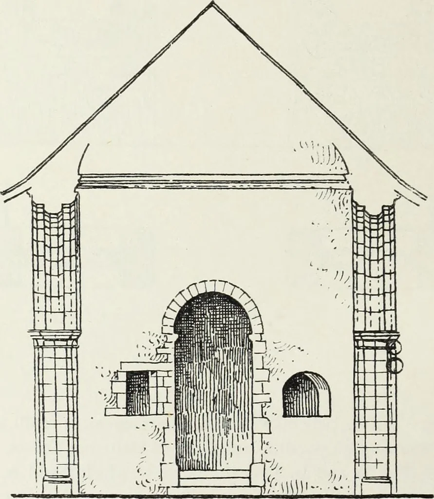 An illustration from Roodscreens and roodlofts, 1909, leaf 101