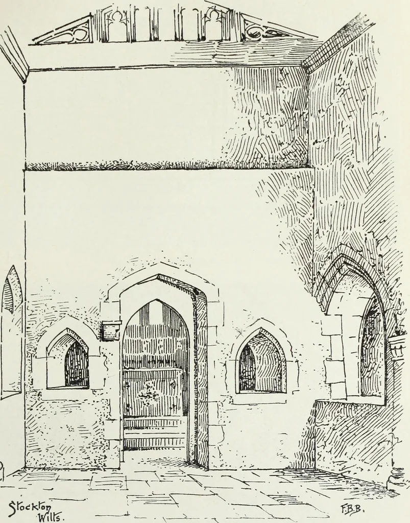 An illustration from Roodscreens and roodlofts, 1909, leaf 102