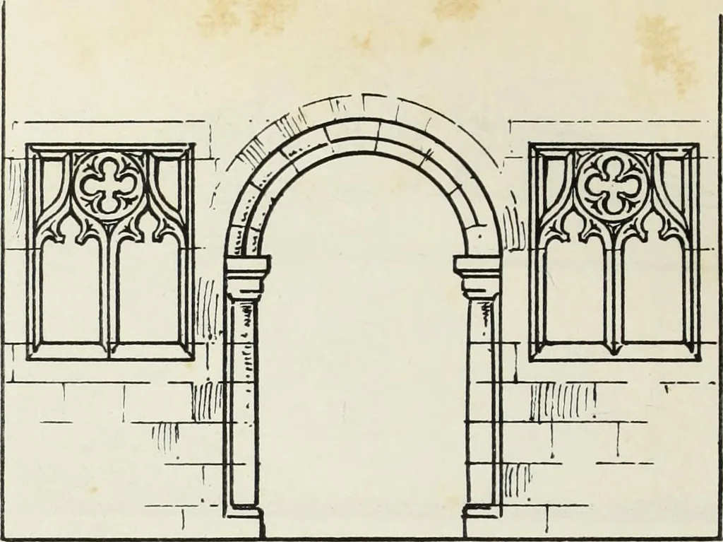 An illustration from Roodscreens and roodlofts, 1909, leaf 103