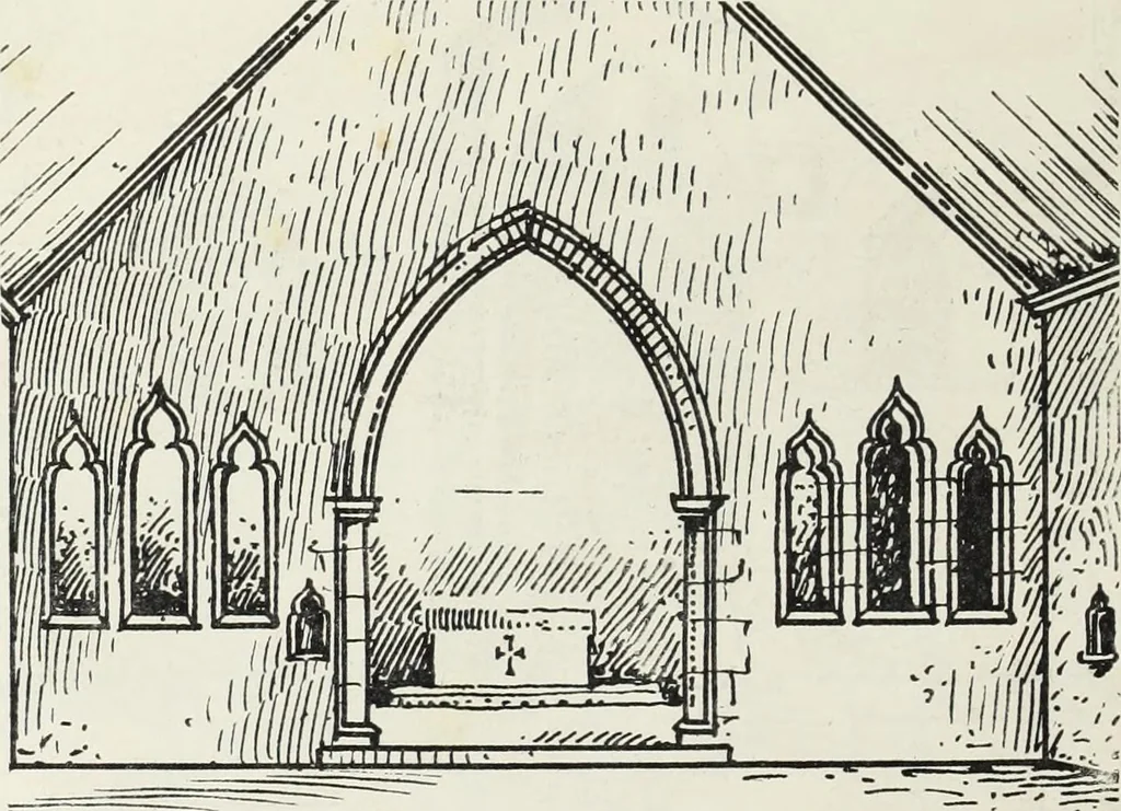 An illustration from Roodscreens and roodlofts, 1909, leaf 103