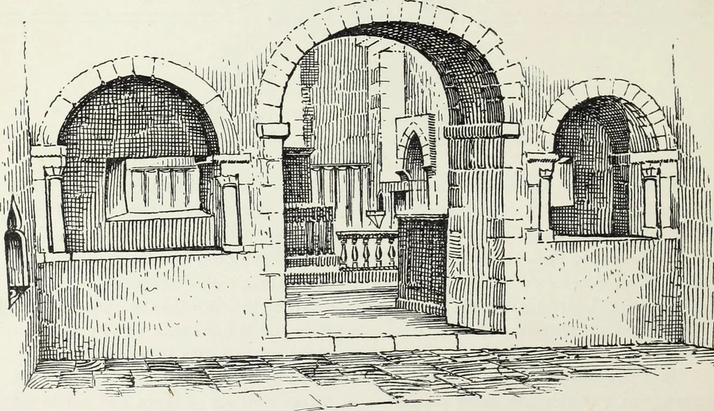 An illustration from Roodscreens and roodlofts, 1909, leaf 107