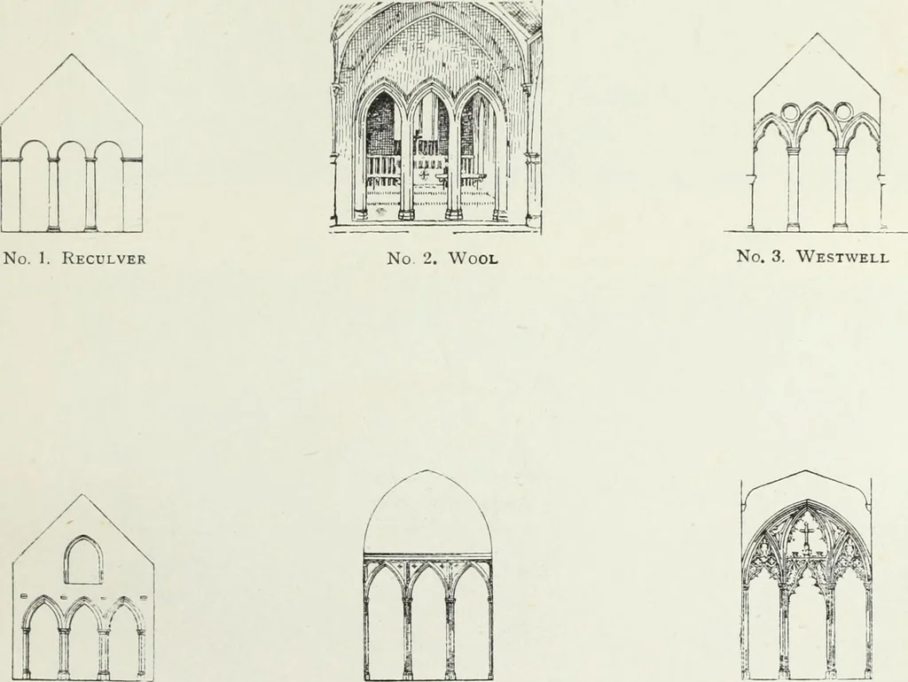 An illustration from Roodscreens and roodlofts, 1909, leaf 108