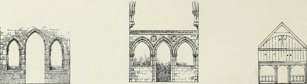 An illustration from Roodscreens and roodlofts, 1909, leaf 109
