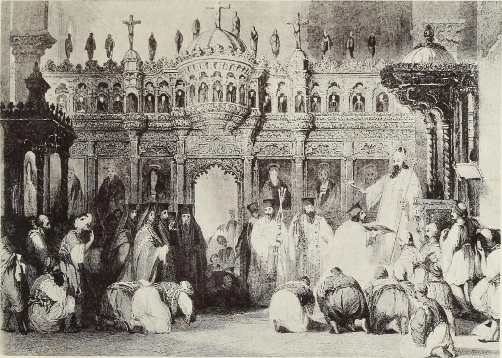 An illustration from Roodscreens and roodlofts, 1909, leaf 110