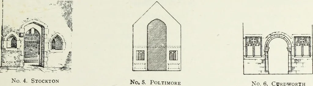 An illustration from Roodscreens and roodlofts, 1909, leaf 112