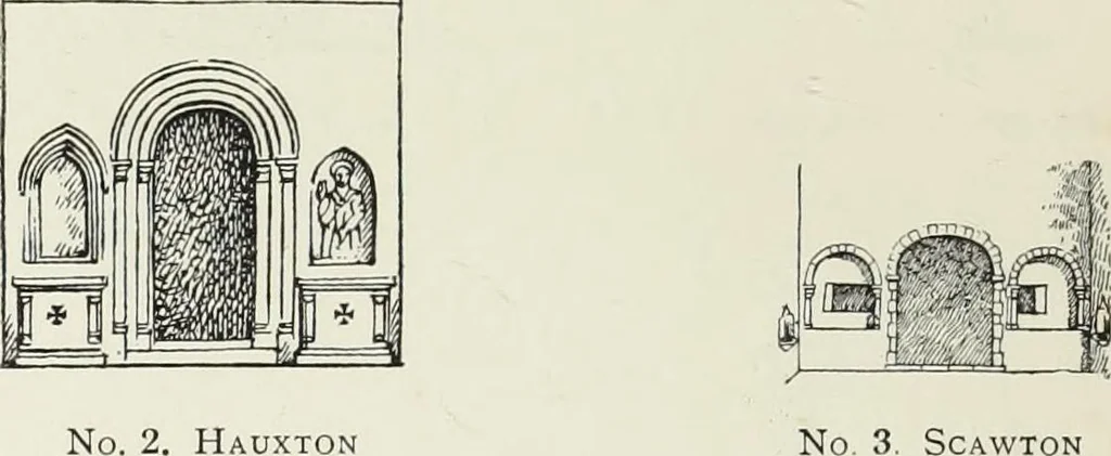 An illustration from Roodscreens and roodlofts, 1909, leaf 113