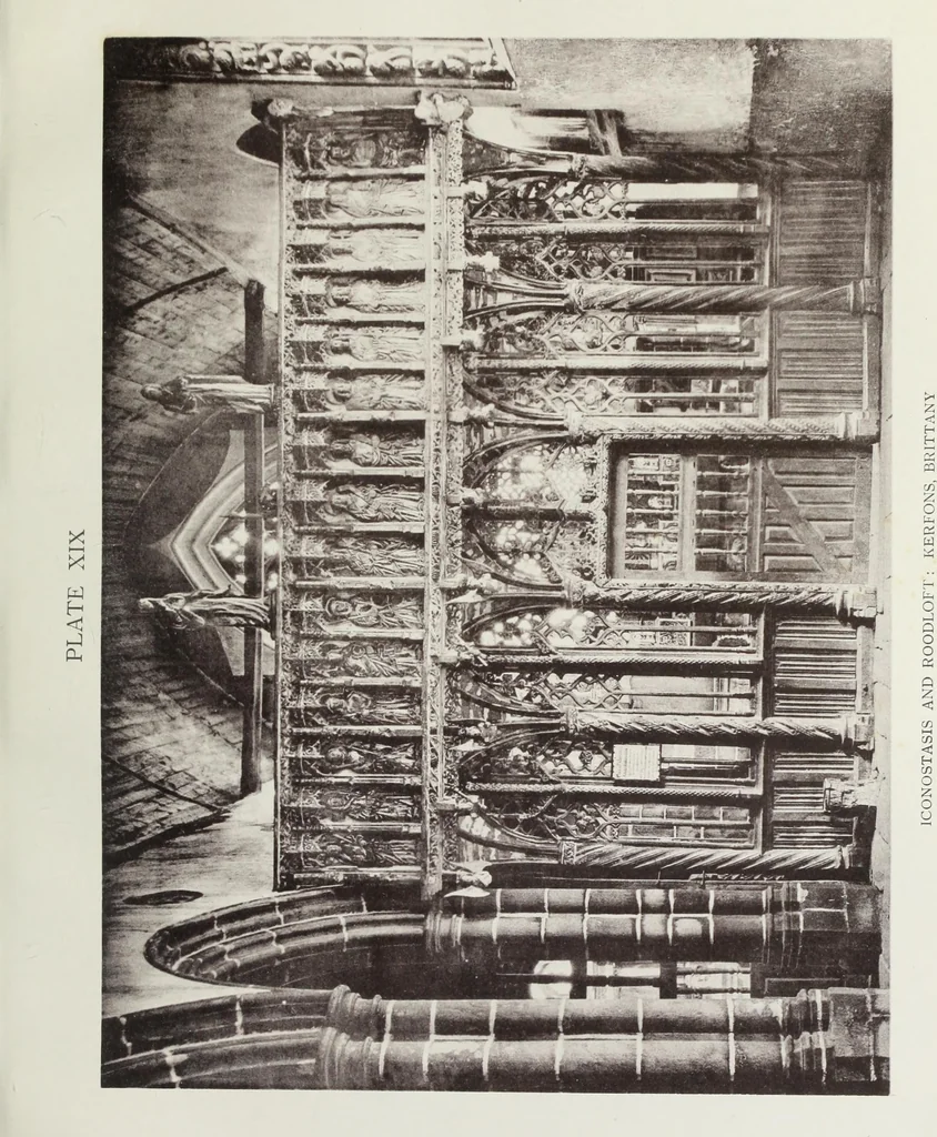 An illustration from Roodscreens and roodlofts, 1909, leaf 116