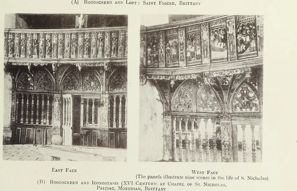 An illustration from Roodscreens and roodlofts, 1909, leaf 122