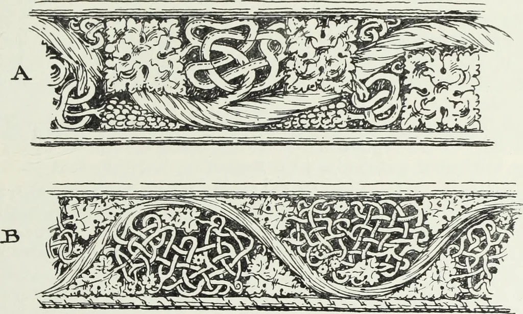 An illustration from Roodscreens and roodlofts, 1909, leaf 130